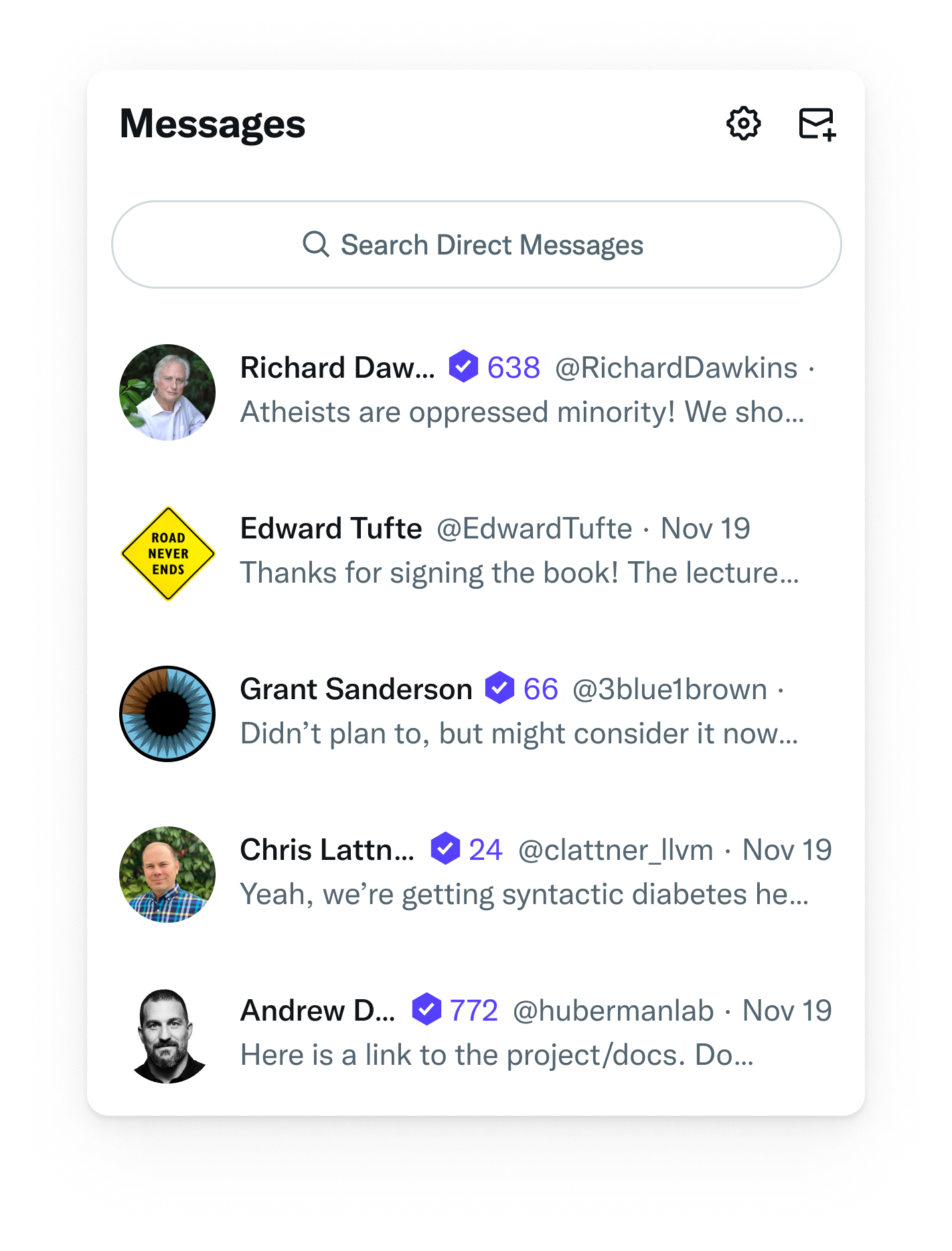Hive.one extension in Twitter messages